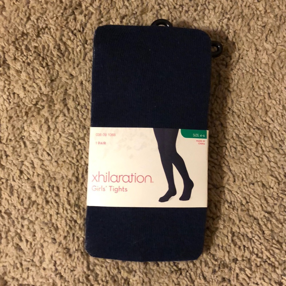 Girl’s tights. Navy